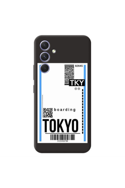 Other Samsung A26 Tokyo Boarding Black Colored Silicone TPU Θήκη