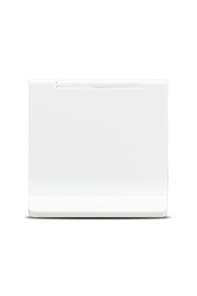 SCHNEIDER Priză cu capac schuko 2m, alb, Unica NU303718TA, SCHNEIDER, PRIZA