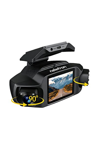 Mehter NF-GT810 4 Kameralı 4K Ekranlı Wifi Araç Dvr Kamera 256gb Destekli G Sensör Telefondan İzleme 4k UHd