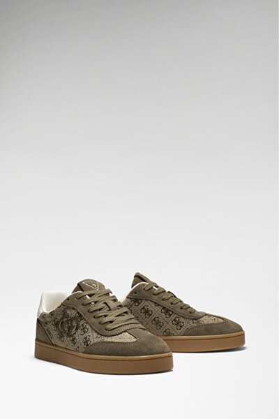 Guess Jacek Women's Leather Mixed Sneaker