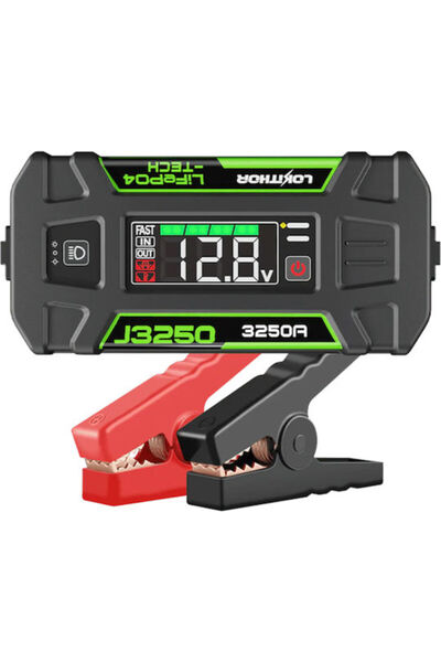 Lokithor J3250 Pro Φορητός Εκκινητής Μπαταρίας Αυτοκινήτου 1650A με Power Ban...