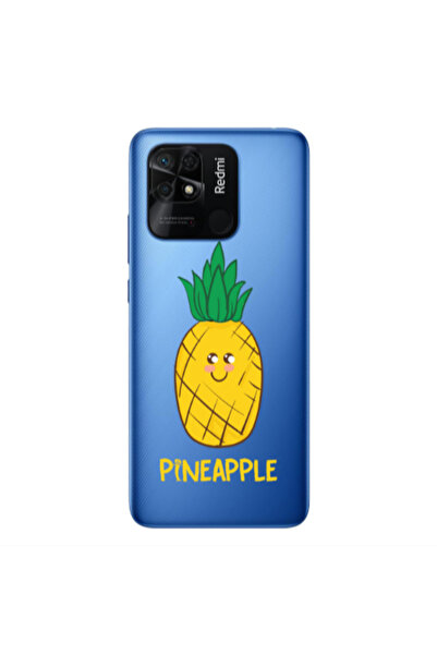 Other Xiaomi Redmi 10C Pineapple Transparent Silicone TPU Θήκη