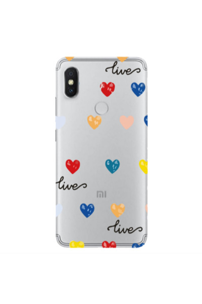 Other Xiaomi Redmi S2 Heart Lives Transparent Silicone TPU Θήκη