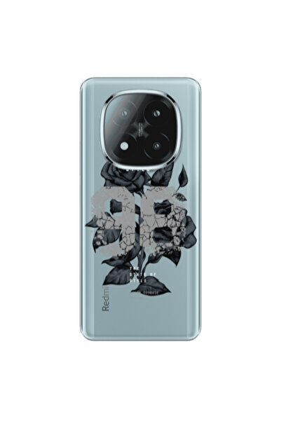 Other Xiaomi Redmi Note 14 Pro + 5g Flower 98 Transparent Silicone TPU Θήκη