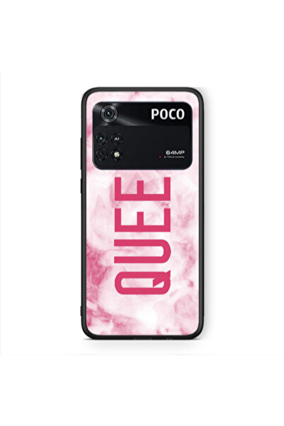 Other Xiaomi Poco M4 Pro 4G Marble Queen Black Glossy Θήκη