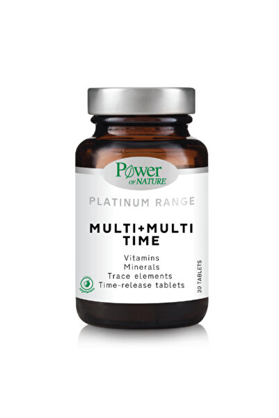 Power Health Multi+ Πολυβιταμίνη Πολλαπλής Δράσης Αργής Αποδέσμευσης 30 Δισκία