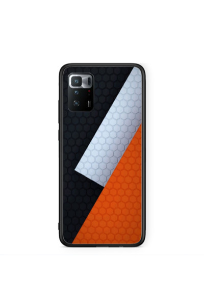 Other Xiaomi Poco X3 GT Coated hexagon Black Glossy Θήκη