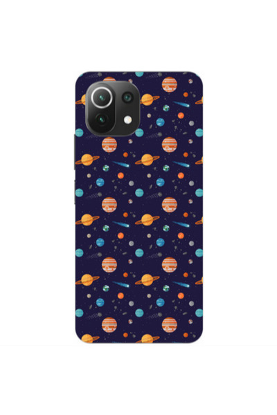 Other Xiaomi Mi 11 Lite Planets Transparent Silicone TPU Θήκη