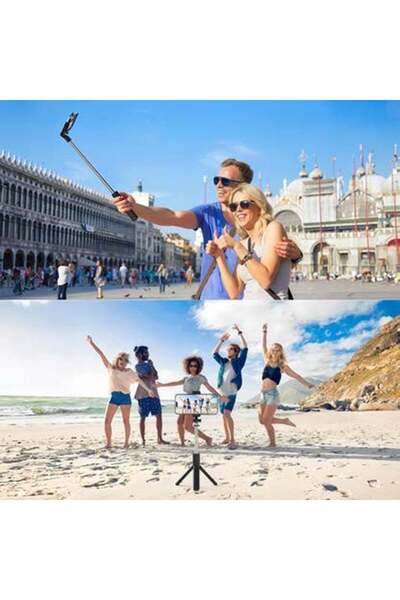 CATIANO Selfie stick cu Bluetooth 185-690mm