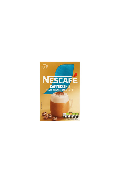 Nescafe Nescafe Gold Cappuccino Decaf No Sugar 7 Bags