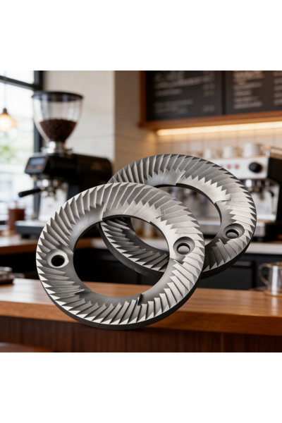 Choice 60mm Flat Burrs Compatible With Mazzer Super Jolly & DF64 Grinders Rep...