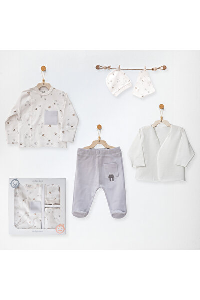 andywawa Baby Hospital Release 5 Pcs Newborn Set Hedgegog Family