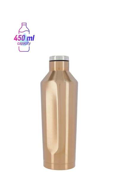 Bottle Rovatti Pola Galati Double Wall Stainless Steel Water 450 ml (Copper)