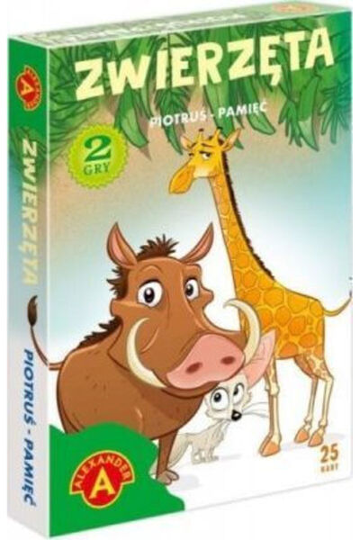 Alexander Toys Cărți pentru jocuri de societate Piotrus Pamiec: Animale pentr...