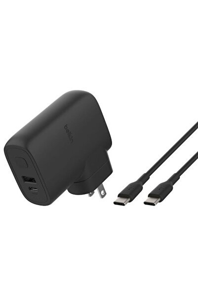 Belkin Φορτιστής Κινητού Τηλεφώνου με Θύρα Εξόδου USB-A και Θύρα Εξόδου USB-C...