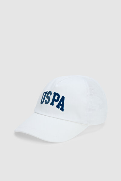 U.S. Polo Assn. قبعة بيضاء للرجال 50325233-VR013