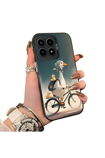 Hontinga Poco F8 Pro 5g Compatible Silicone Edge Hard Back Case Couple Phone ...