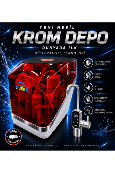 krom depolu su aratma cihazı
