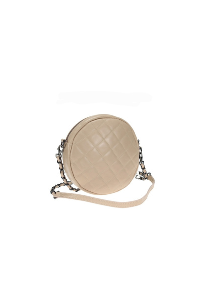 matis atelier Geantă crossbody de damă din piele Ekanta - Roz