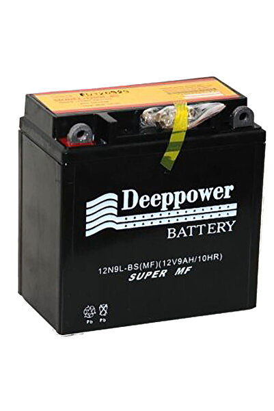 ÇELİKMOTO 12N9L-BS 12V 9AH DİK MODEL KN150 DRİFT DEEPPOWER MOTOSİKLET AKÜSÜ #...