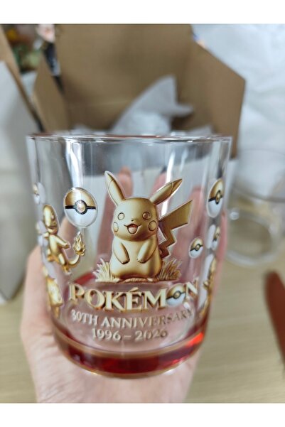 Choice4 Bandai D New Pokemon 30th Anniversary Commemorative Whiskey Tumbler C...