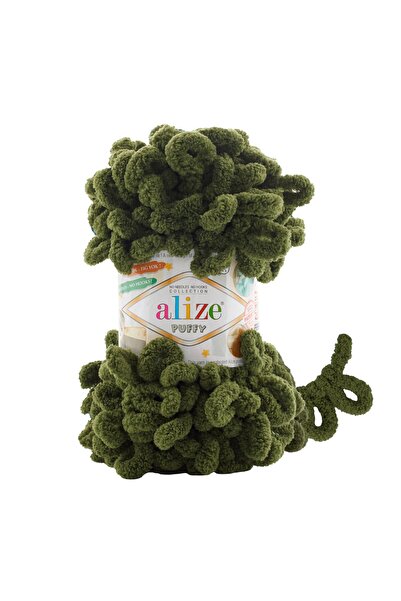 Alize Puffy Battaniye İpi 5 Adet 620 - Zeytin Yeşili