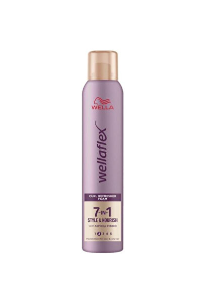 wellaflex Αφρός για κυματιστά και σγουρά μαλλιά, με εύκαμπτο κράτημα - Wella ...