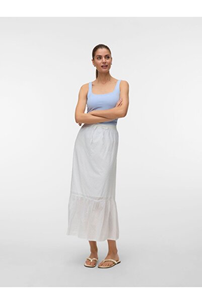 Vero Moda Rock VMTRINE Mittlere Taille Langer Rock