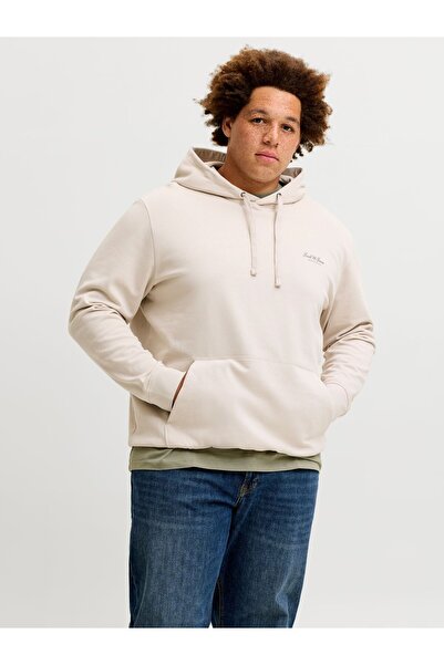 Jack & Jones Plus Kapuzenpullover Plus Size Logo Kapuzenpullover