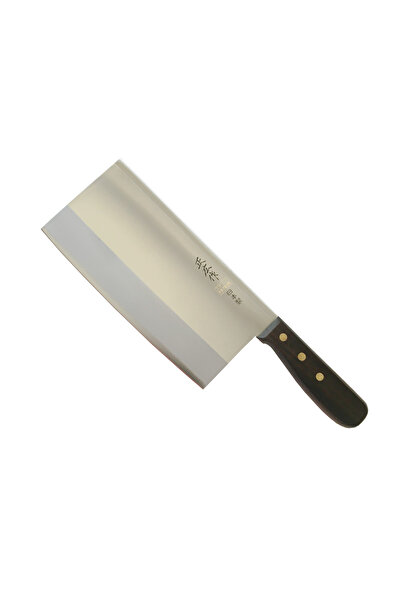 MASAHIRO Cutit de bucatarie Chinese Cleaver TS-103, 195mm, Argintiu/Maro