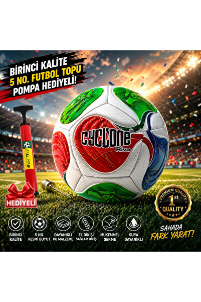 Cyclon Fifa 2026 Dünya Kupası Yeni Sezon Futbol Topu DAYANIKLI Halı Saha,Çim,...