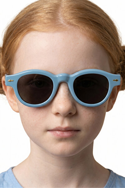 Bilge Karga Yecil Blue Black Girls' Sunglasses