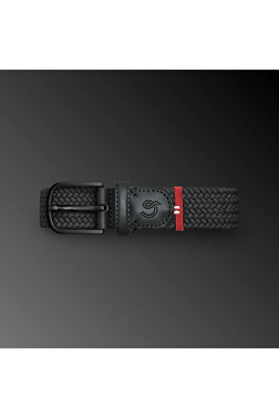 La Boucle Atlanta πλεκτή ζώνη Μαύρο B10-100995