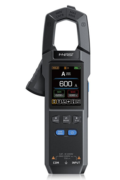 FNIRSI ψηφιακή αμπεροτσιμπίδα/πολύμετρο DMC-100, 600A AC/DC, NCV, True RMS, ε...