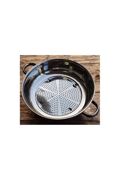 Empressco Stainless Steel Multi-Purpose Pasta Strainer, Durable and Practical...