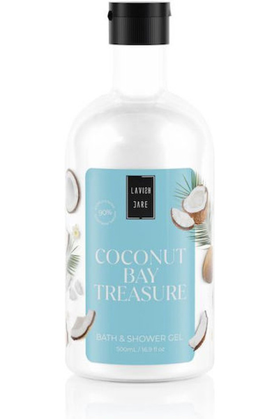 Lavish Care Coconut Bay Αφρόλουτρο Θησαυρός 500ml - Απαλός Καθαρισμός & Τροπι...