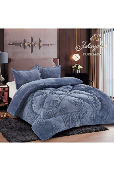 OEM Fur Duvet 2 Persons 3 Pieces 200x230 cm, Model PC-05