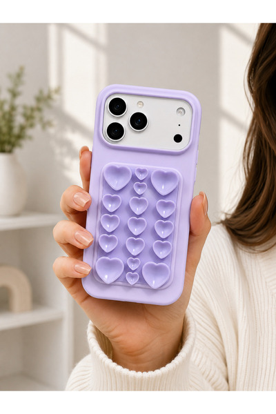 CAMCI Sadece İPhone 17 PROMAX Uyumlu Kendiliğinden Vantuzlu Yeni Sezon Tarz K...