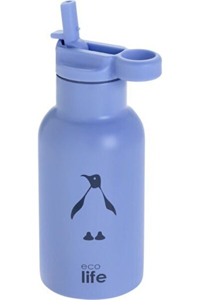 Ecolife Θερμός για Παιδιά με Σχέδιο Πιγκουίνος 330ml (33-BO-2013)