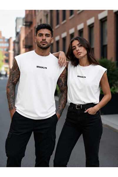 FS CABİN 2-Piece Campaign Set Unisex Training Athlete Oversize Sleeveless T-S...