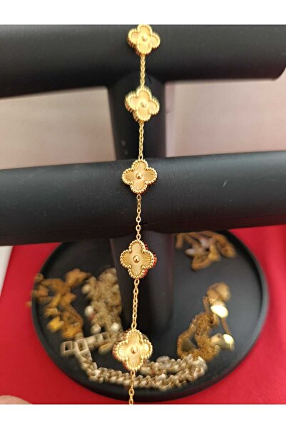 Coolstonejewelery ÇELİK BİLEKLİK YONCA MODEL