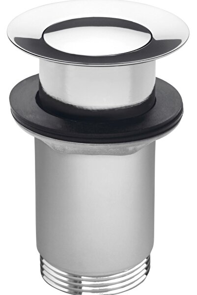 FERRO Universal S283B-B Βαλβίδα Χρωμέ Pop-up Με Υπερχείλιση Κράμα Ορειχάλκου ...