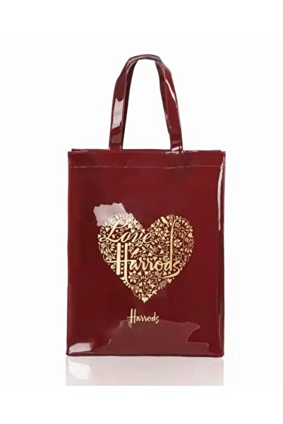 Harrods Harrods Logo Shoulder Bag with Love Heart Medium Size (M: 29 X 38 X 1...