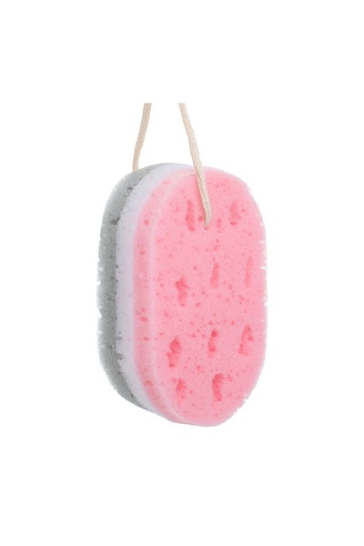 Jumbo Burete de Baie din Spuma Tricolor 14cm | Burete de baie pentru dus Spum...