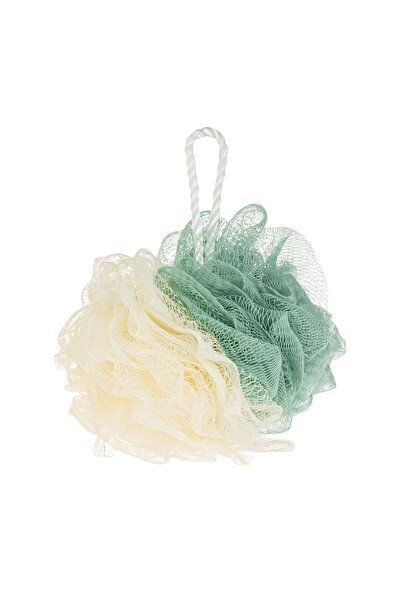 Jumbo Burete de Baie Plasa Ecru Verde Menta | Burete de baie pentru dus Plasa...