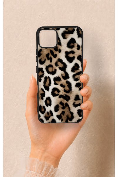 Vip Case Realme C11 2021 Compatible Leopard Skin Patterned Silicone Case