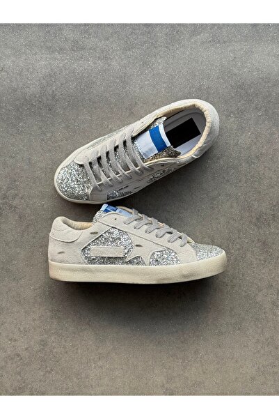 ResPon Gray Stone Detail Star g Sneaker