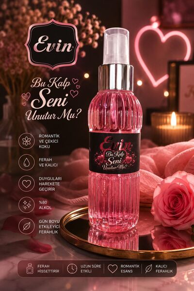 Evin Bu Kalp Unuturmu Kolonyası 70° Sprey 150 ML