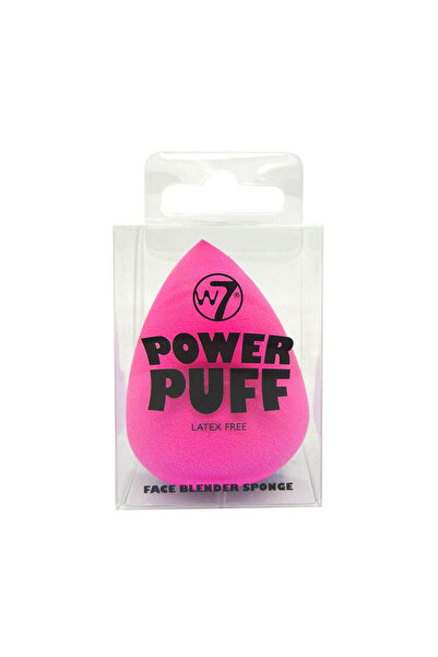 w7 Σφουγγάρι Μπλέντερ Προσώπου Power Puff #   Φωτεινό ροζ