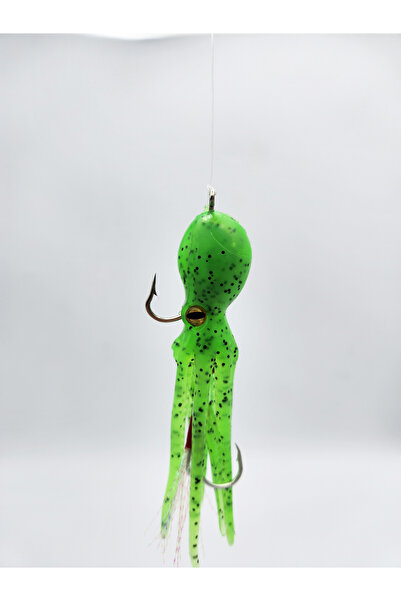 Megsaydin 10 cm 22 gr Silikon Kalamar Yapay Yem – Asist İğneli Jig Lure | Lüf...